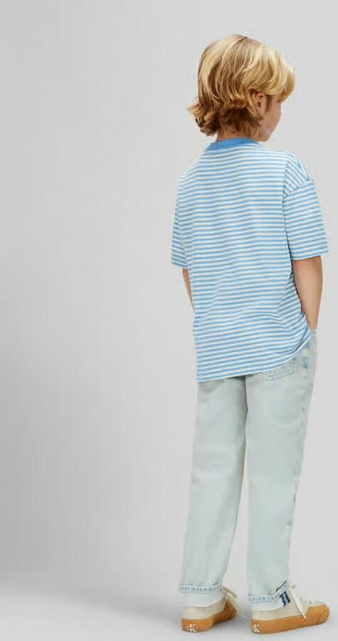 Calvin Klein Jeans regular fit T-shirt met logoprint van puur katoen - Foto 2