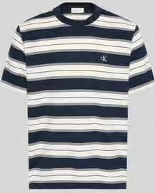 Calvin Klein Jeans regular fit T-shirt van katoenmix