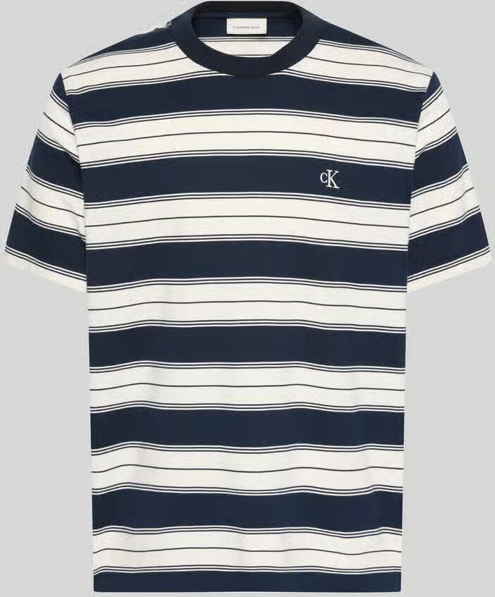 Calvin Klein Jeans regular fit T-shirt van katoenmix - Foto 2