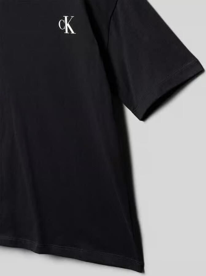 Calvin Klein Jeans regular fit T-shirt van puur katoen