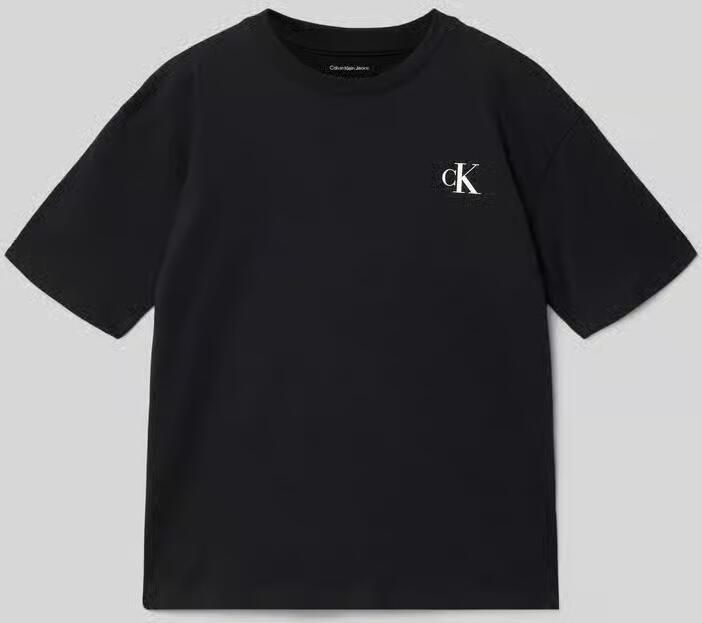 Calvin Klein Jeans regular fit T-shirt van puur katoen - Foto 2