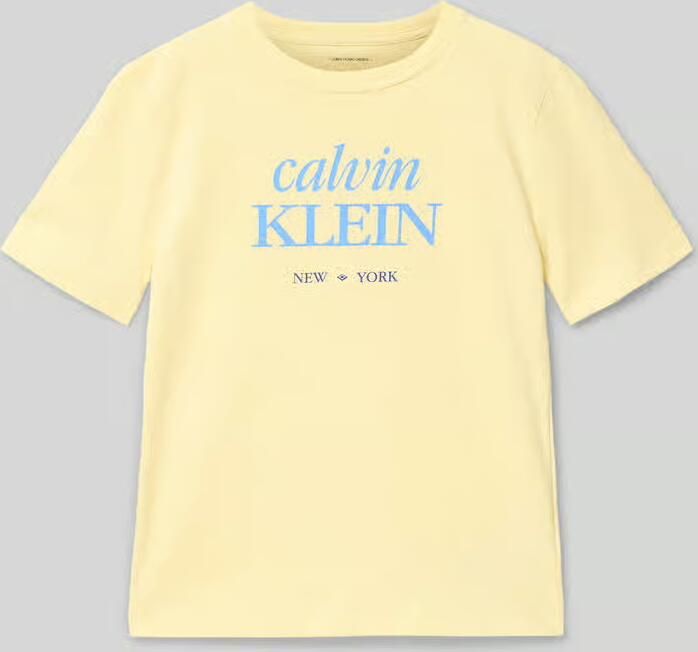 Calvin Klein Jeans regular fit T-shirt van puur katoen - Foto 2