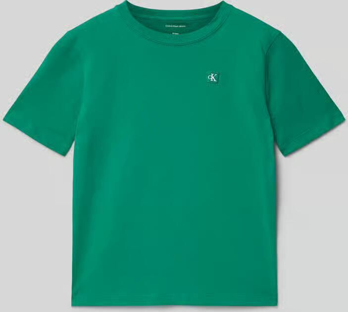 Calvin Klein Jeans regular fit T-shirt van puur katoen - Foto 4