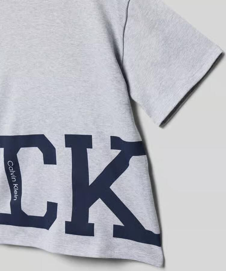 Calvin Klein Jeans regular fit T-shirt van puur katoen - Foto 3