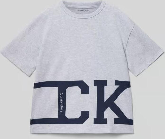 Calvin Klein Jeans regular fit T-shirt van puur katoen - Foto 4