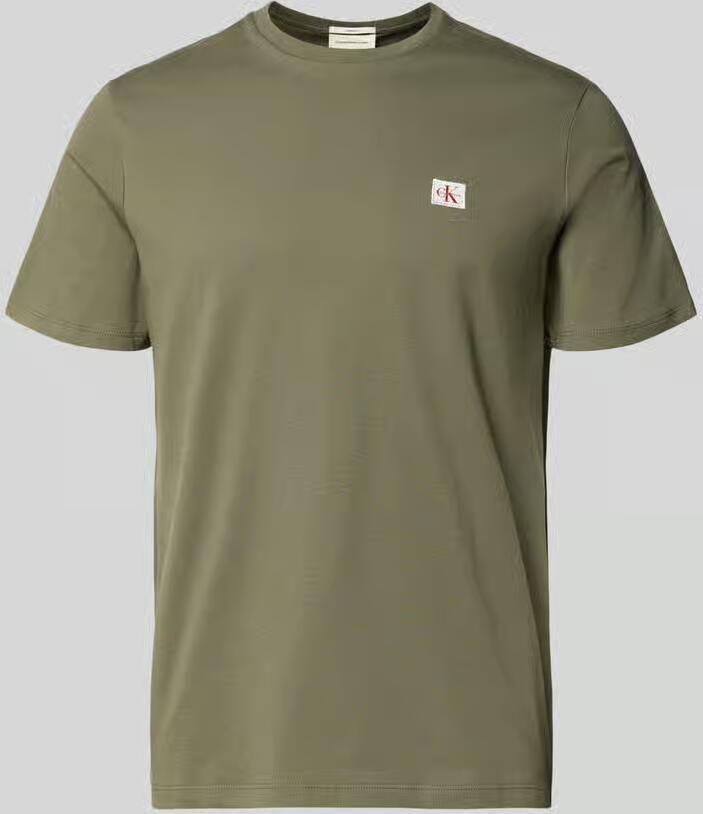 Calvin Klein Jeans regular fit T-shirt van puur katoen - Foto 4