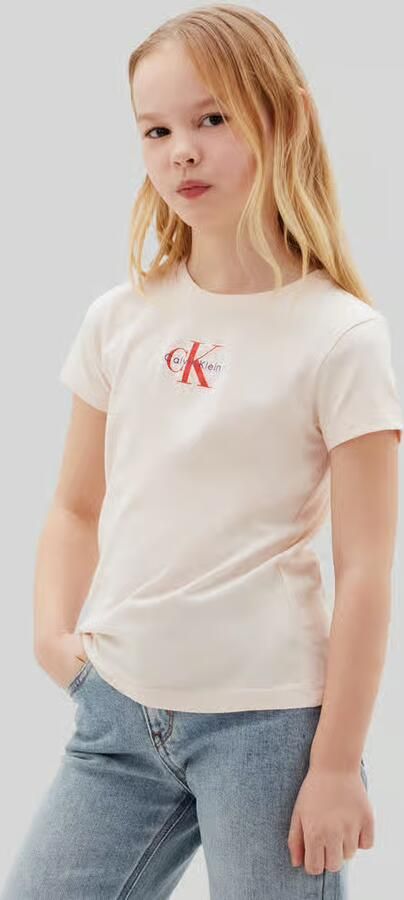 Calvin Klein Jeans regular fit T-shirt van puur katoen - Foto 3
