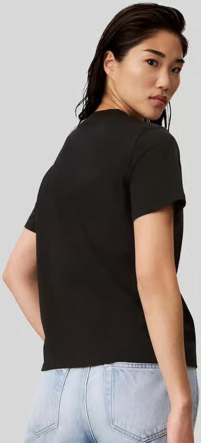 Calvin Klein Jeans Regular fit t-shirt van puur katoen