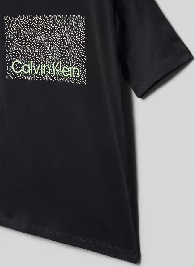 Calvin Klein Jeans regular fit T-shirt van puur katoen model 'PERFOMATION'