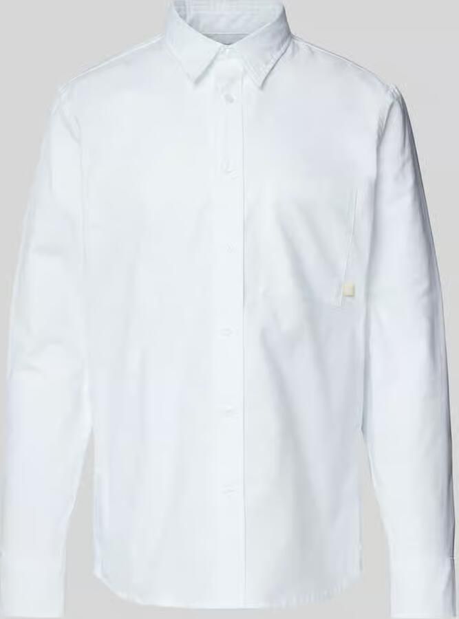 Calvin Klein Jeans Regular fit vrijetijdsoverhemd met kentkraag model 'OXFORD' - Foto 2