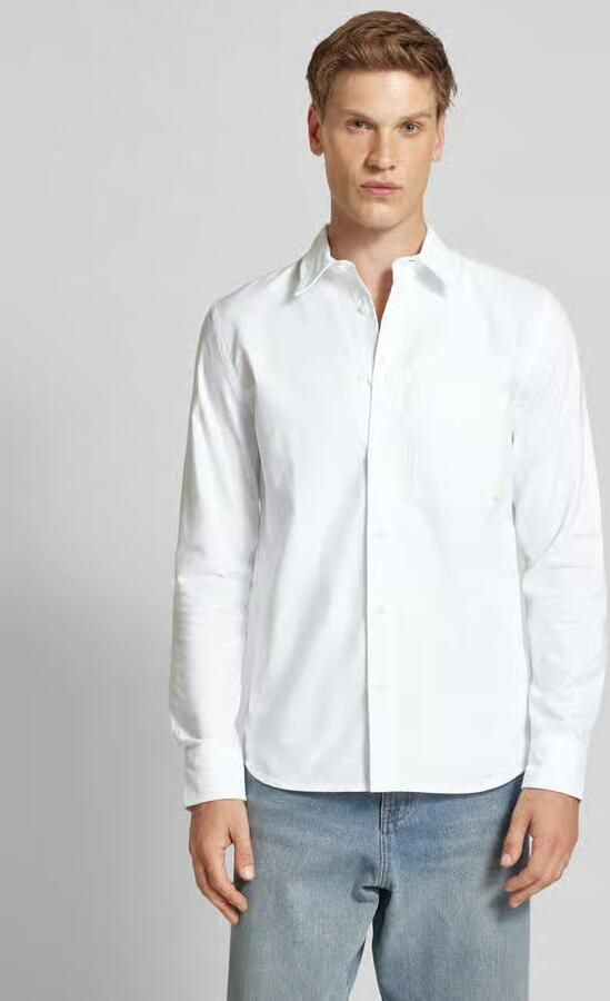 Calvin Klein Jeans Regular fit vrijetijdsoverhemd met kentkraag model 'OXFORD' - Foto 4