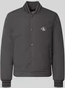 Calvin Klein Jeans relaxed fit bomberjack van puur katoen