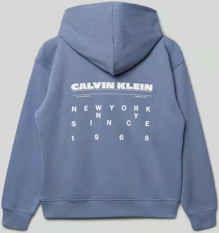 Calvin Klein Jeans Relaxed fit hoodie met logoprint - Foto 3