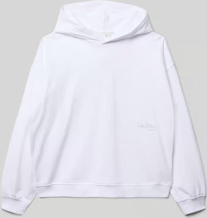 Calvin Klein Jeans Relaxed fit hoodie met logoprint model 'Signature'