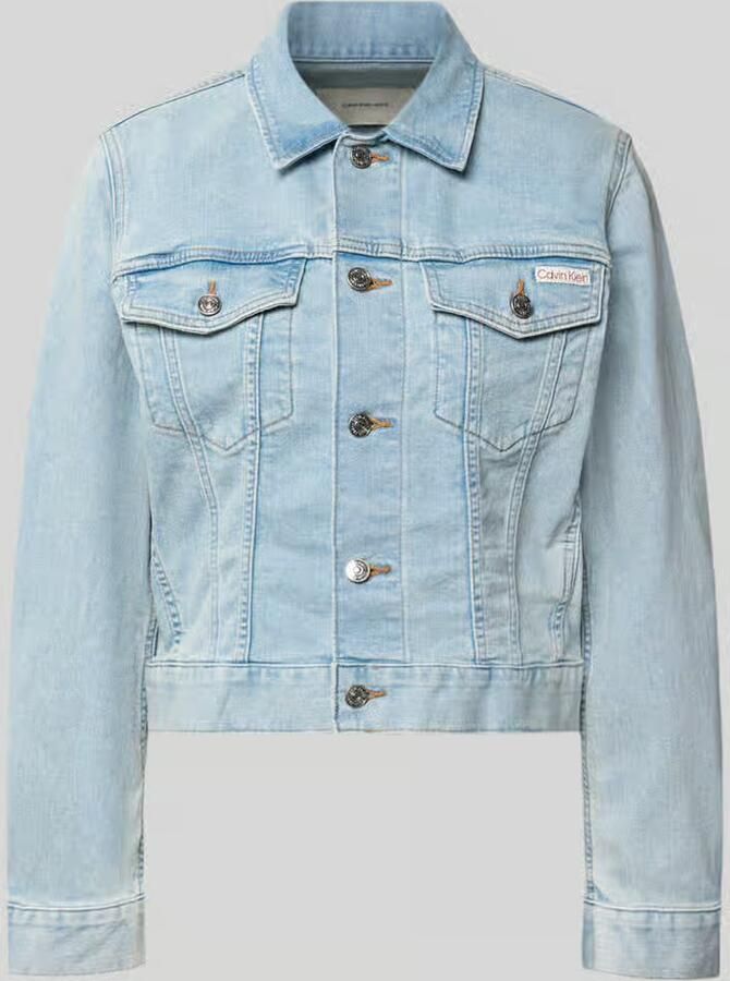 Calvin Klein Jeans relaxed fit jeansjack van puur katoen