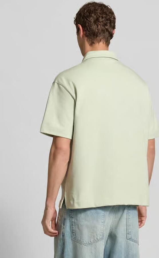 Calvin Klein Jeans Relaxed fit poloshirt met labelprint