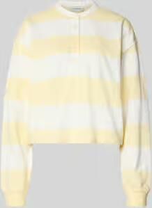 Calvin Klein Jeans Relaxed fit sweatshirt met gestikt logo model 'Varsity'
