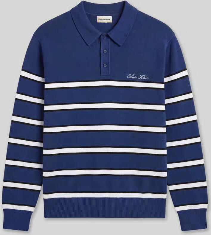 Calvin Klein Jeans relaxed fit sweatshirt van katoenmix
