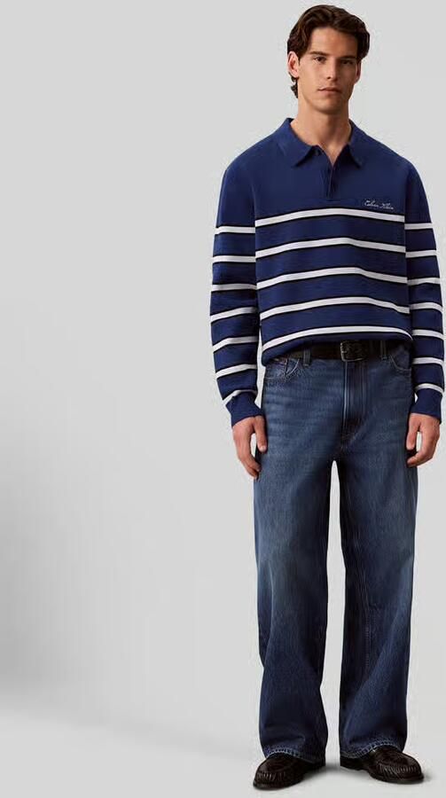 Calvin Klein Jeans relaxed fit sweatshirt van katoenmix - Foto 2