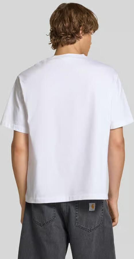 Calvin Klein Jeans Relaxed fit T-shirt met ronde hals