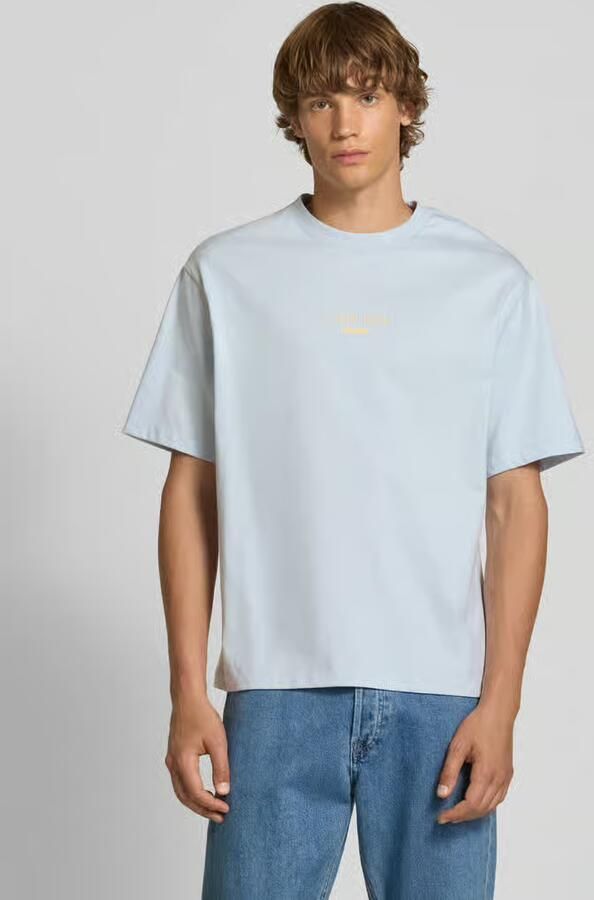 Calvin Klein Jeans Relaxed fit T-shirt met ronde hals - Foto 2