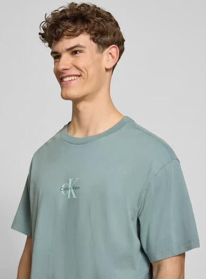 Calvin Klein Jeans relaxed fit T-shirt van puur katoen