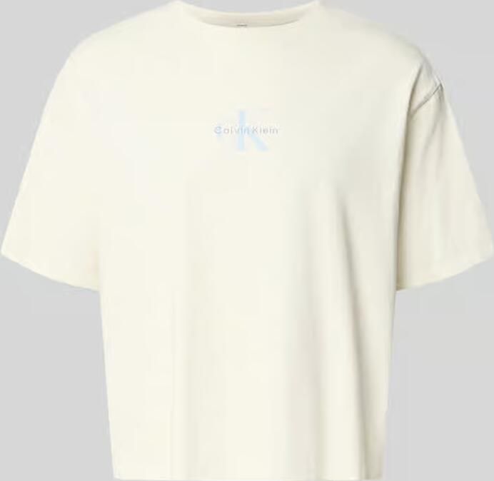 Calvin Klein Jeans relaxed fit T-shirt van puur katoen - Foto 2