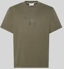 Calvin Klein Jeans Relaxed fit T-shirt van puur katoen met logoprint - Foto 2