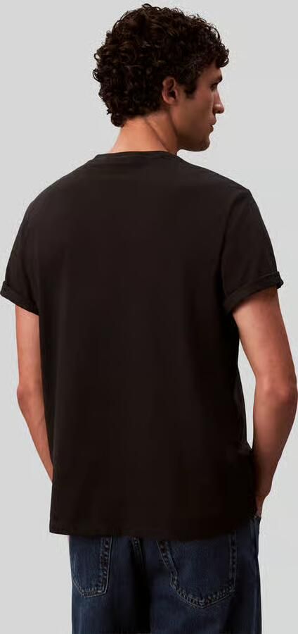 Calvin Klein T-shirt SS Hero Monologo Tee 20s Met ronde hals regular fit - Foto 17