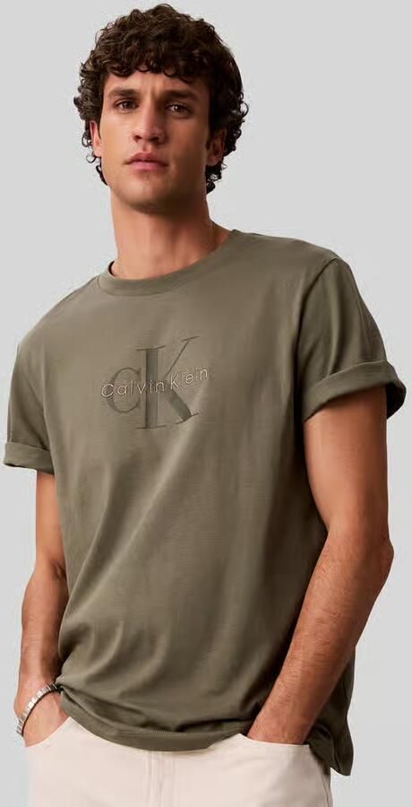 Calvin Klein Jeans Relaxed fit T-shirt van puur katoen met logoprint - Foto 4