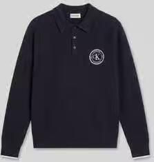 Calvin Klein Jeans relaxed fit trui van katoenmix