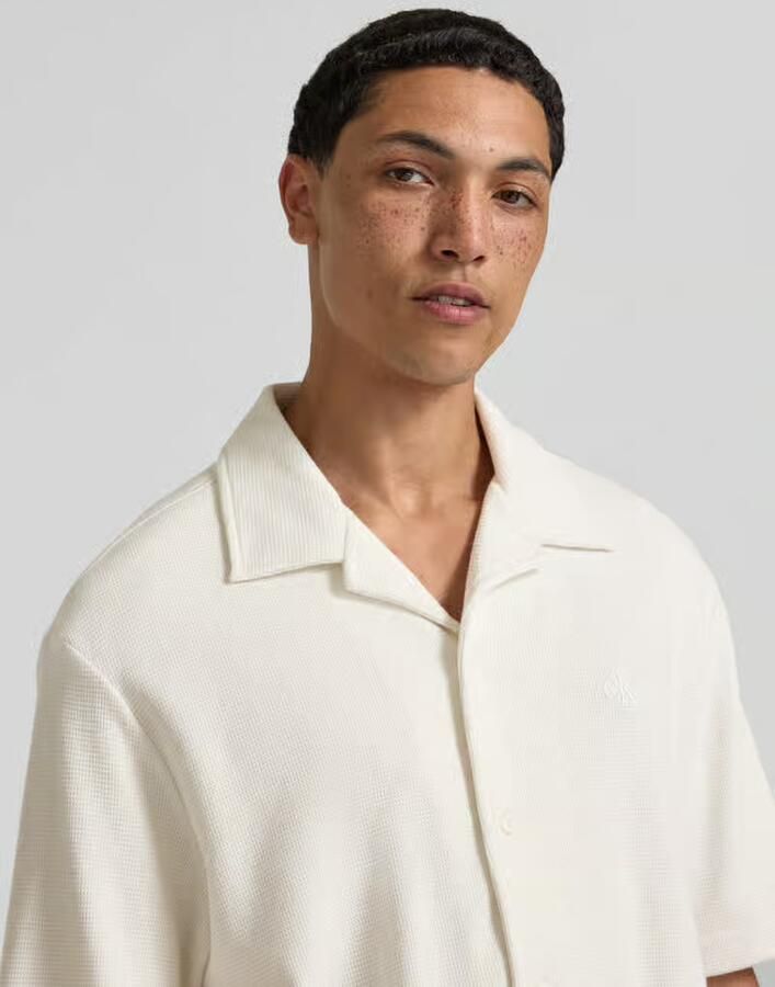 Calvin Klein Jeans relaxed fit vrijetijdsoverhemd van puur katoen