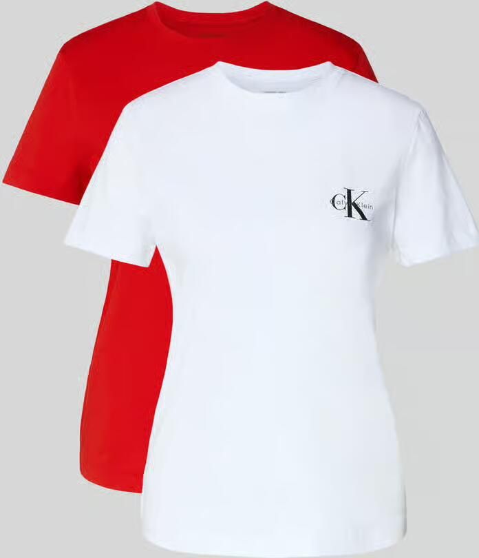 Calvin Klein Jeans Set T-shirts met logo en ronde hals