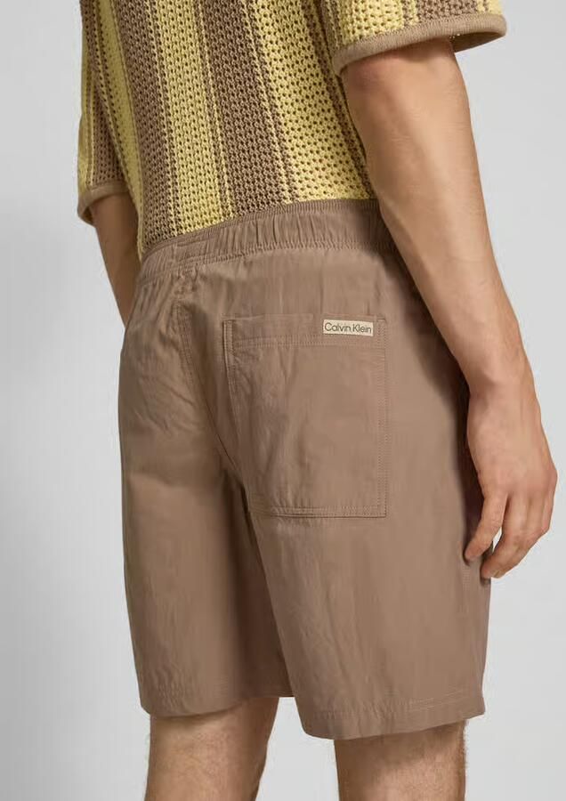 CALVIN KLEIN Heren Broeken Pull-on Short Bruin - Foto 5