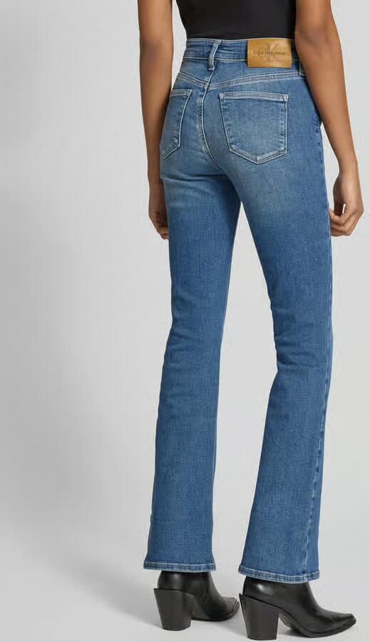 Calvin Klein Jeans Skinny fit bootcut jeans in 5-pocketmodel - Foto 5