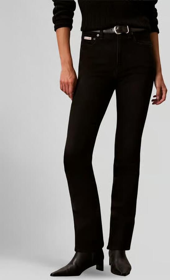 Calvin Klein Jeans skinny fit bootcut jeans van katoenmix - Foto 2