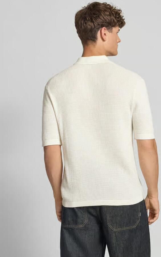 Calvin Klein Jeans Slim fit poloshirt in gebreide look - Foto 4