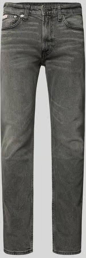 Calvin Klein Jeans Slim fit jeans in used-look met labeldetail - Foto 13