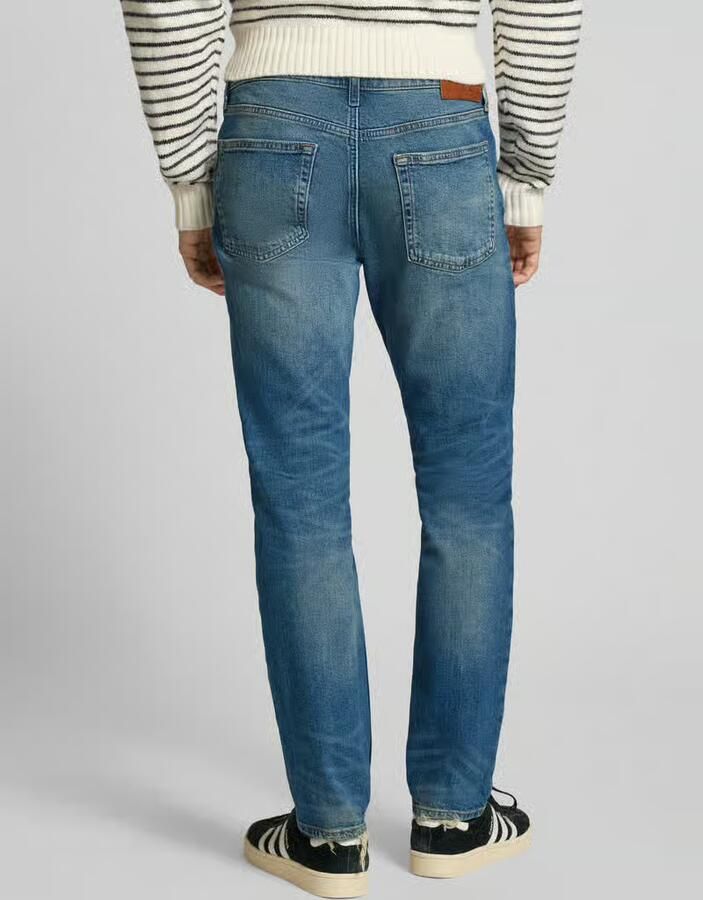 CALVIN KLEIN Heren Jeans Slim Indigo Citrine Jeans Blauw - Foto 6