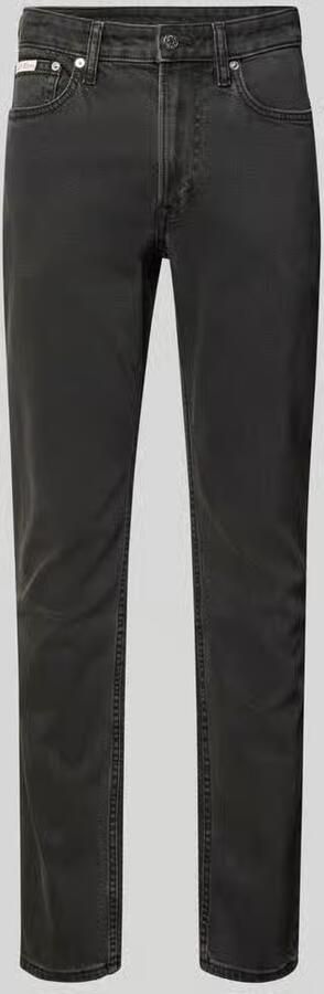 Calvin Klein Jeans Slim fit jeans met logopatch model 'Essential' - Foto 8
