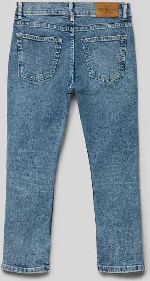 Calvin Klein Jeans Slim fit jeans met labelpatch model 'DAD'