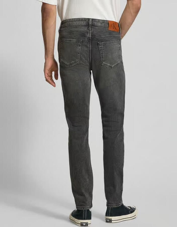 Calvin Klein Jeans Slim fit jeans met labelpatch model 'HEARST' - Foto 5