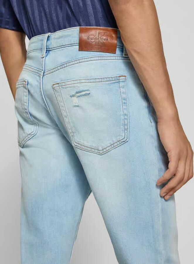 Calvin Klein Jeans slim fit jeans van katoenmix - Foto 2