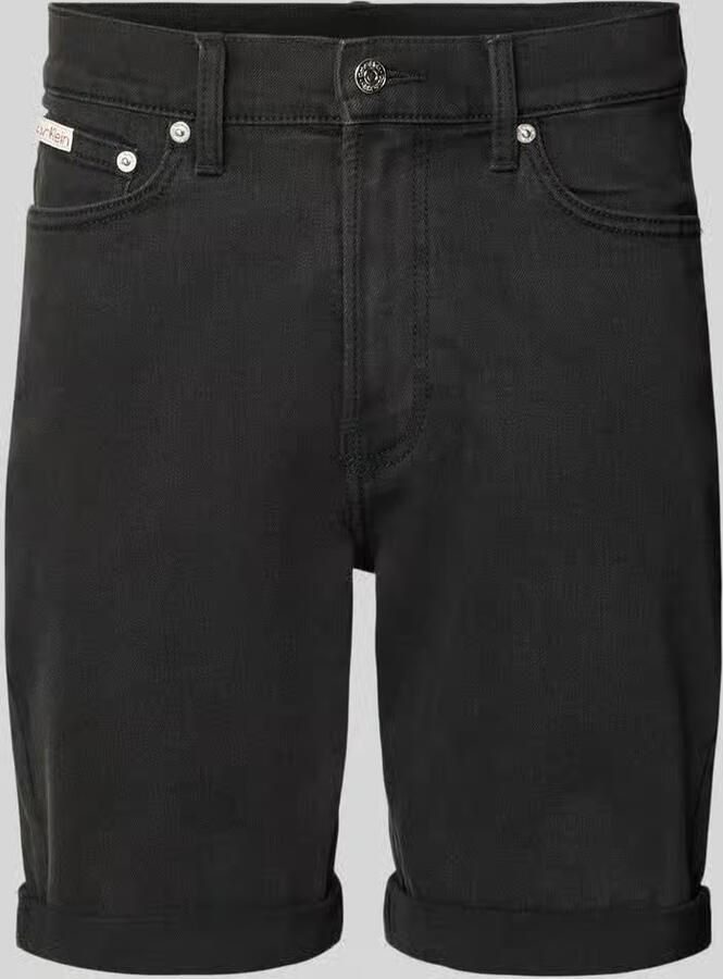 Calvin Klein Jeans slim fit korte jeans van katoenmix - Foto 2