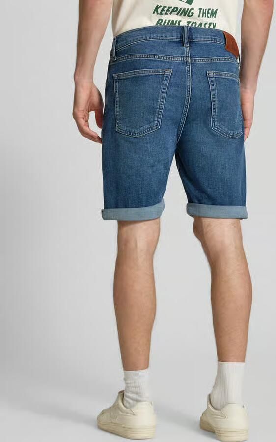 Calvin Klein Jeans slim fit korte jeans van katoenmix model 'HAMPTON'