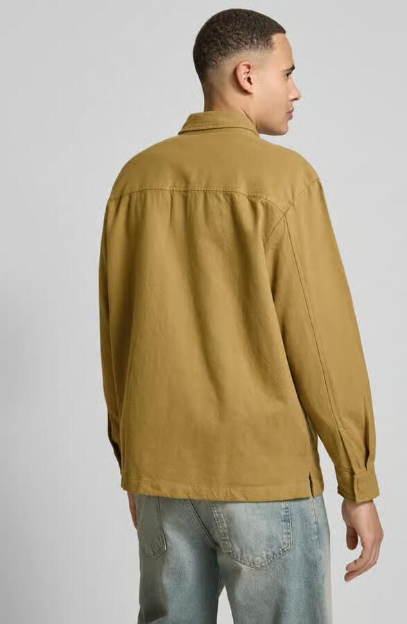 Calvin Klein Jeans Slim fit overhemdjack met labeldetail - Foto 3