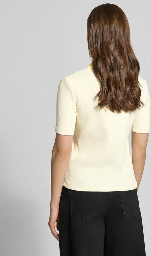 Calvin Klein Jeans slim fit poloshirt met label-stitching - Foto 4