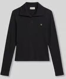 Calvin Klein Jeans slim fit shirt met lange mouwen van katoenmix