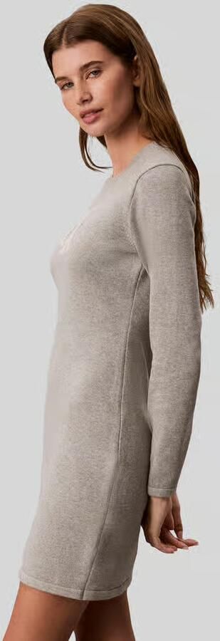 Calvin Klein Jeans Slim fit vrijetijdsjurk van puur katoen