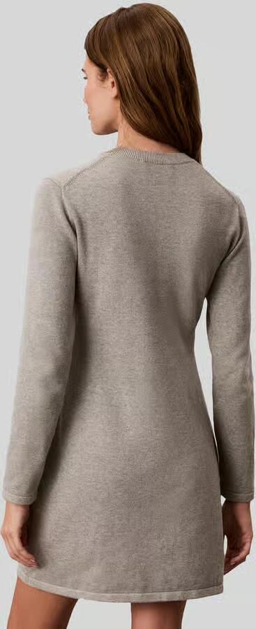 Calvin Klein Jeans Slim fit vrijetijdsjurk van puur katoen - Foto 3